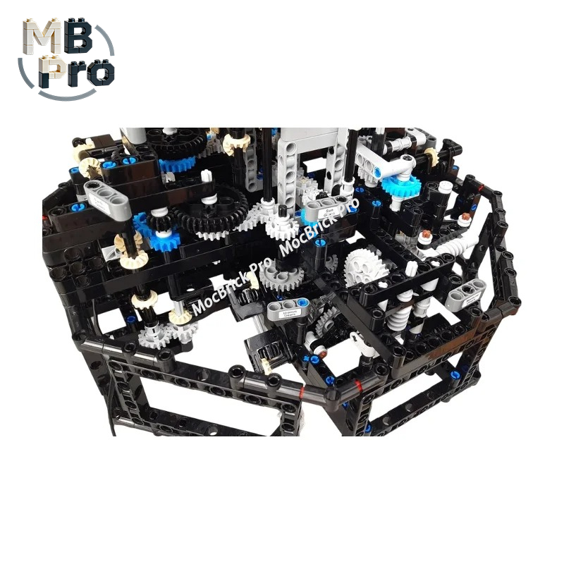 Solar System Orrery - Set MOC DIY Unik, Model Orrery