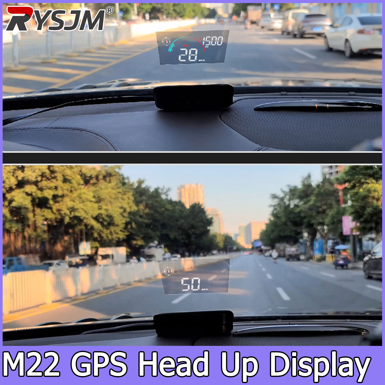 Proyektor Kaca Depan M22 GPS S - Anemometer Wind Speed ulasan dan harga