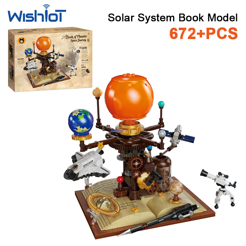 672pcs Blok Bangunan Tata Sury - Solar System Orrery ulasan dan harga