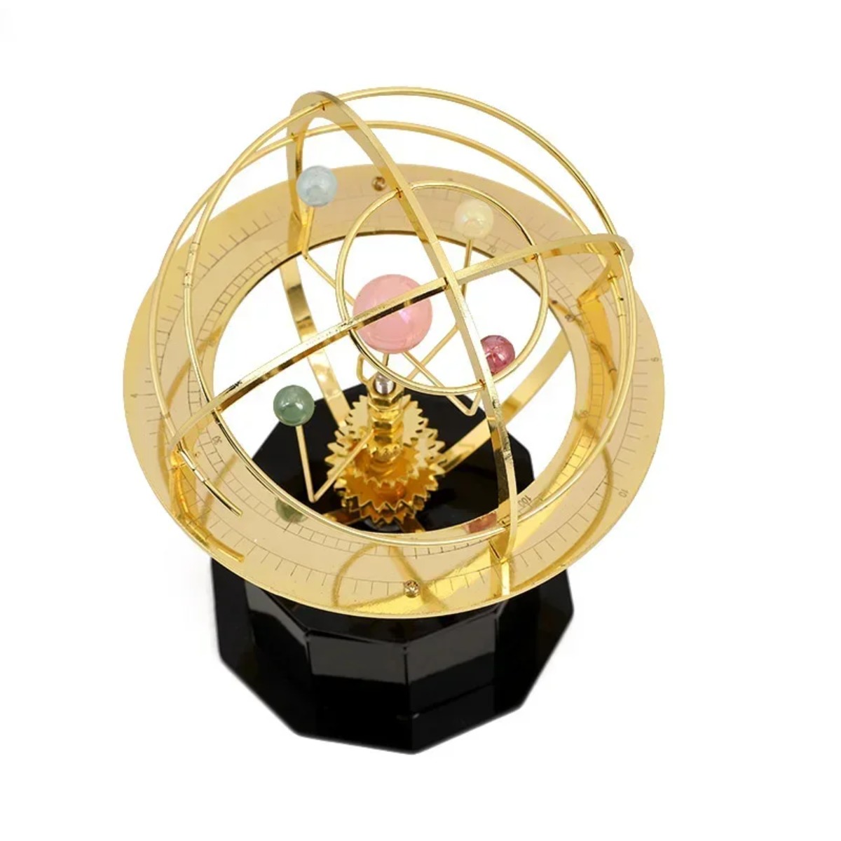 Model Tata Surya Mekanik Logam - Solar System Orrery ulasan dan harga