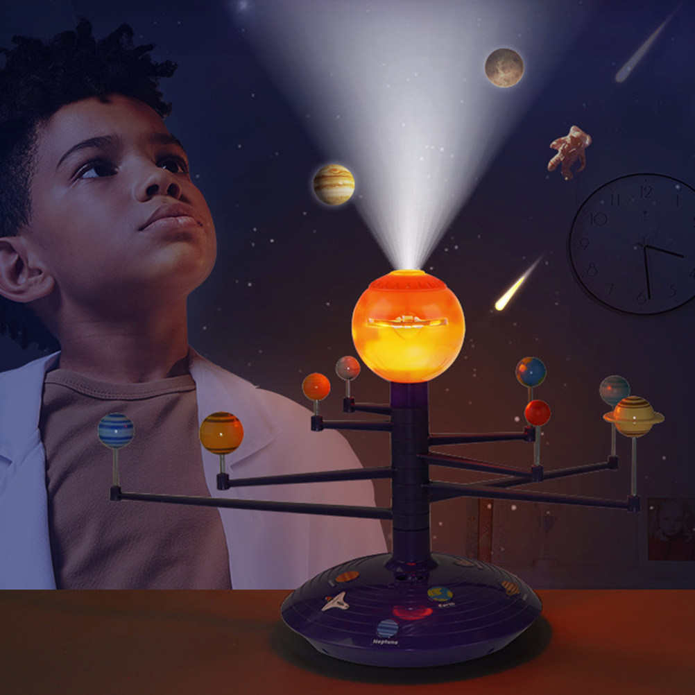 1Pcs Proyektor Suara Orrery An - Solar System Orrery ulasan dan harga